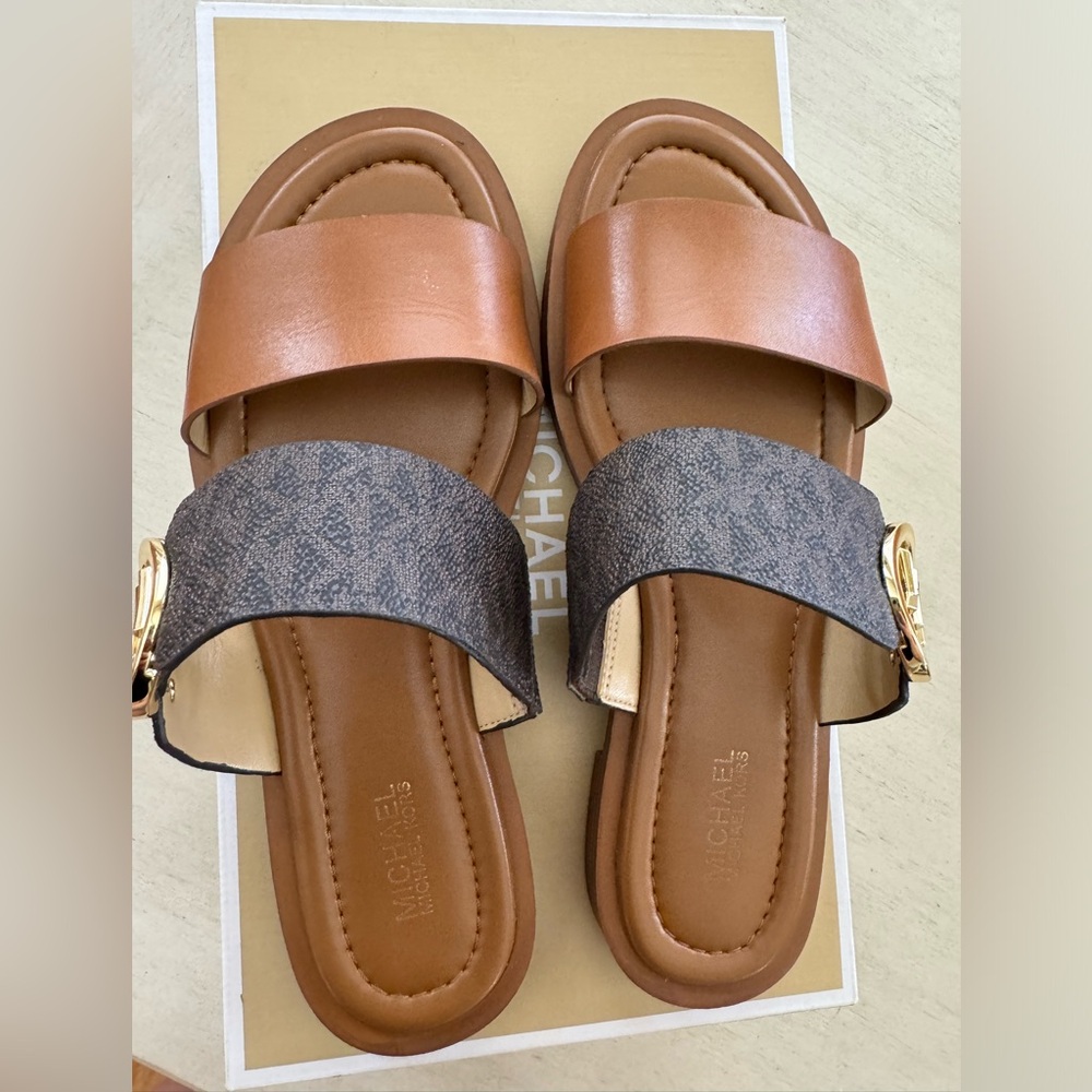 Brown Michael Kors sandals